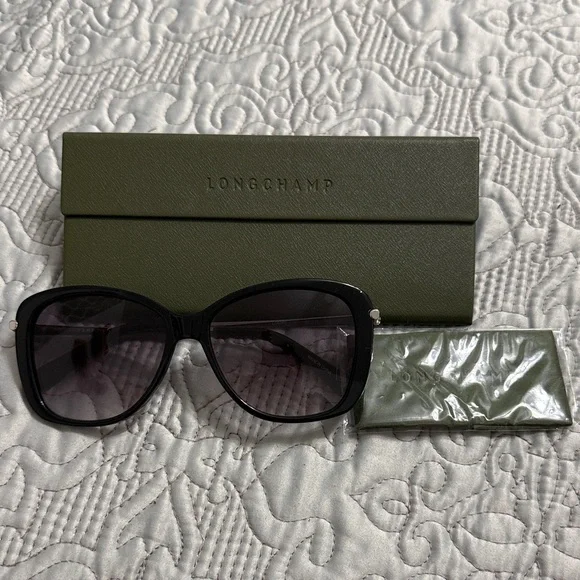 Longchamp Dark Frame Sunglasses - Picture 2 of 7